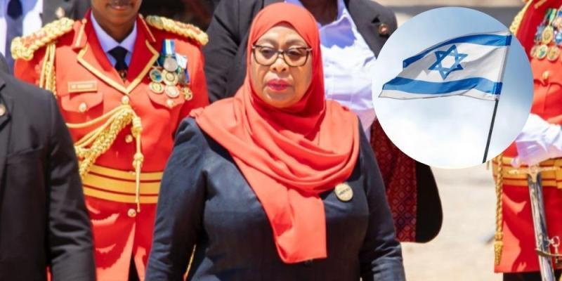 File image of Tanzania President Samia Suluhu.